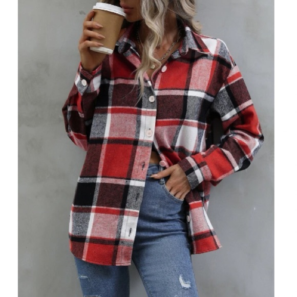 Plaid button down shirt - Picture 5 of 5